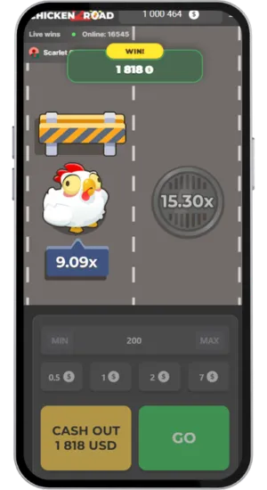 Chicken Achieving a Big Win