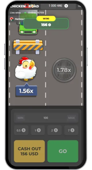 Chicken Winning a Reward