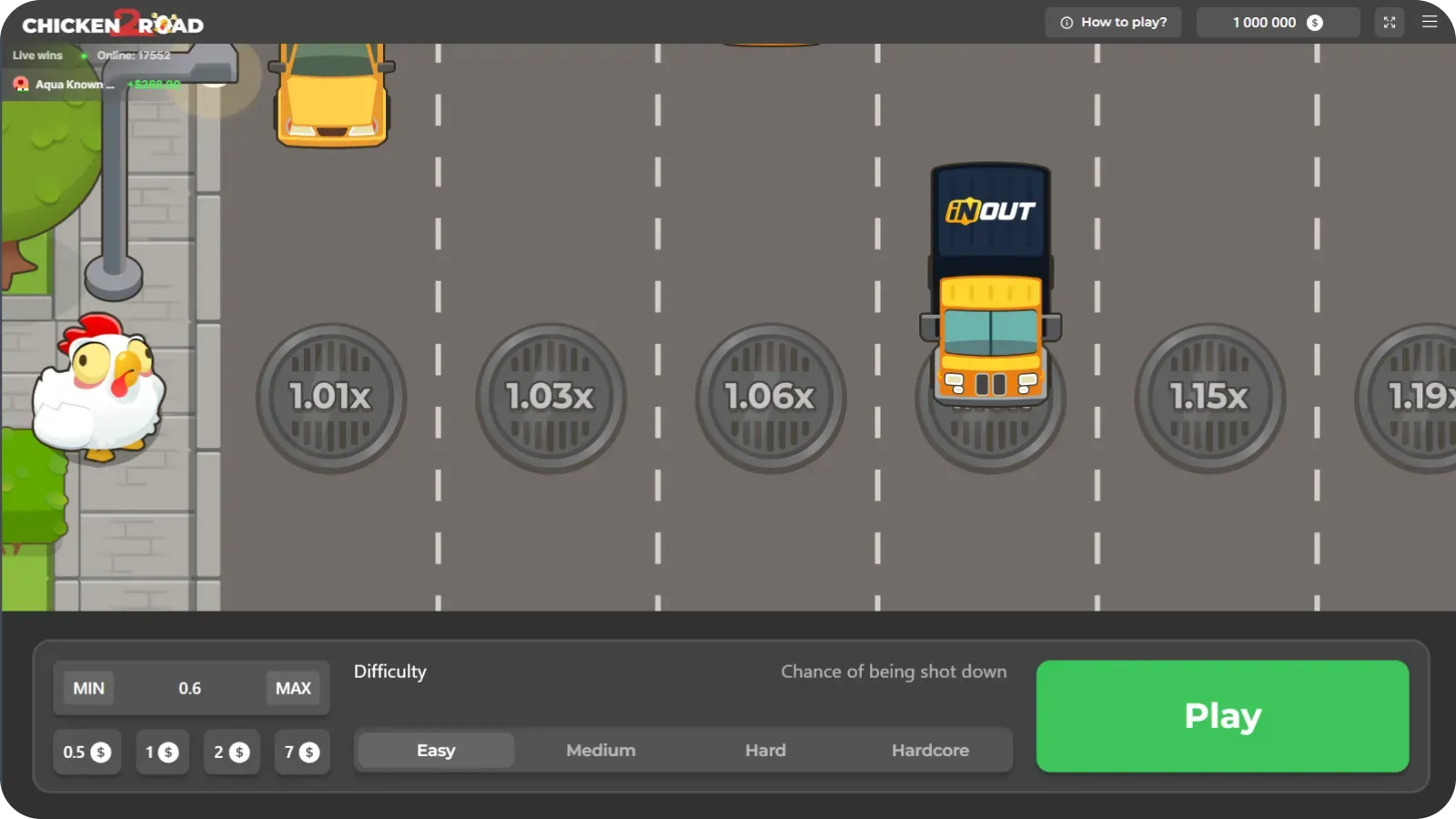 Nowy wygląd wizualny w grze Chicken Road 2